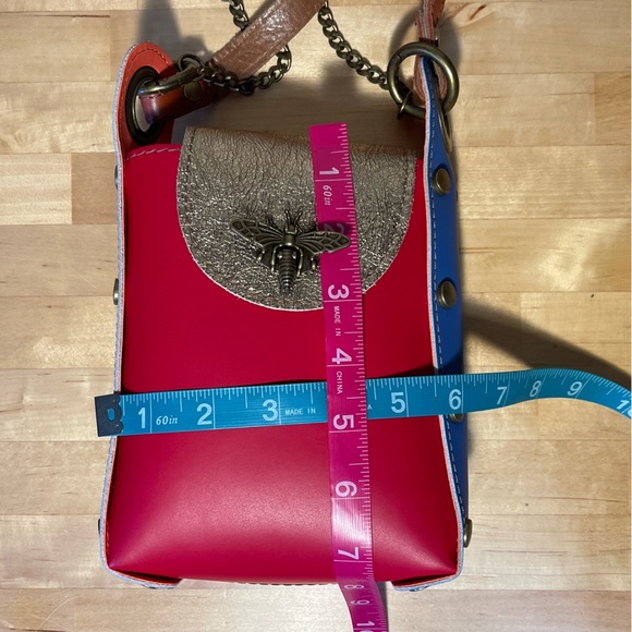 The Bee Cross Bag Multicolor Leather Materials - Picture 12 of 14